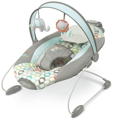 Ingenuity baby bouncer - Find helpful customer reviews and review ratings for Ingenuity SmartBounce Automatic Baby Bouncer Seat with Music, Nature Sounds, Removable Bar & 2 Plush Infant - Chadwick at Amazon.com. Read honest and unbiased product reviews from our users.